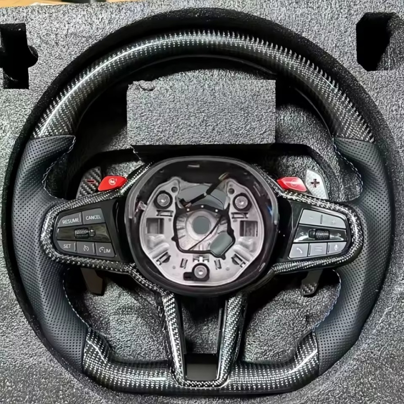 Interior Design Styles - Car Steering Wheel Carbon Fiber Leather