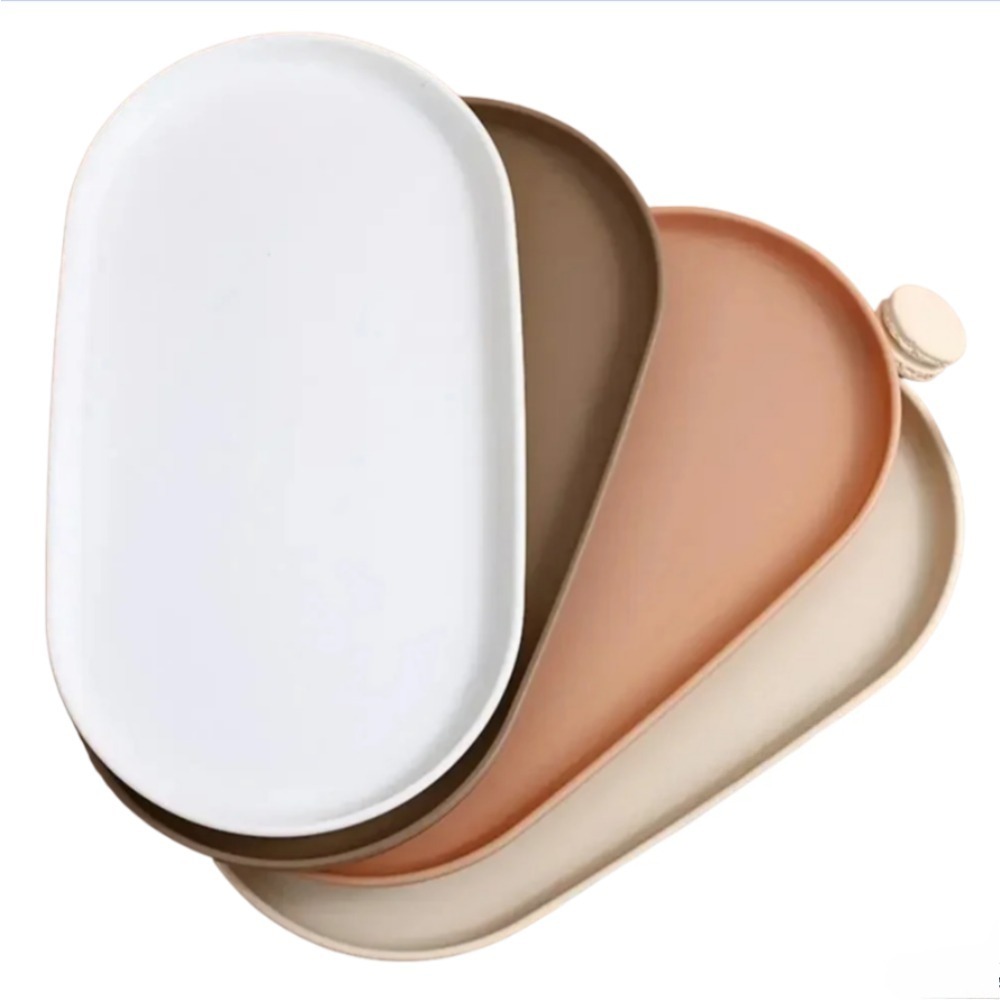 Travertine Tray Oval - Oval Serving Tray Plastic Tray Food