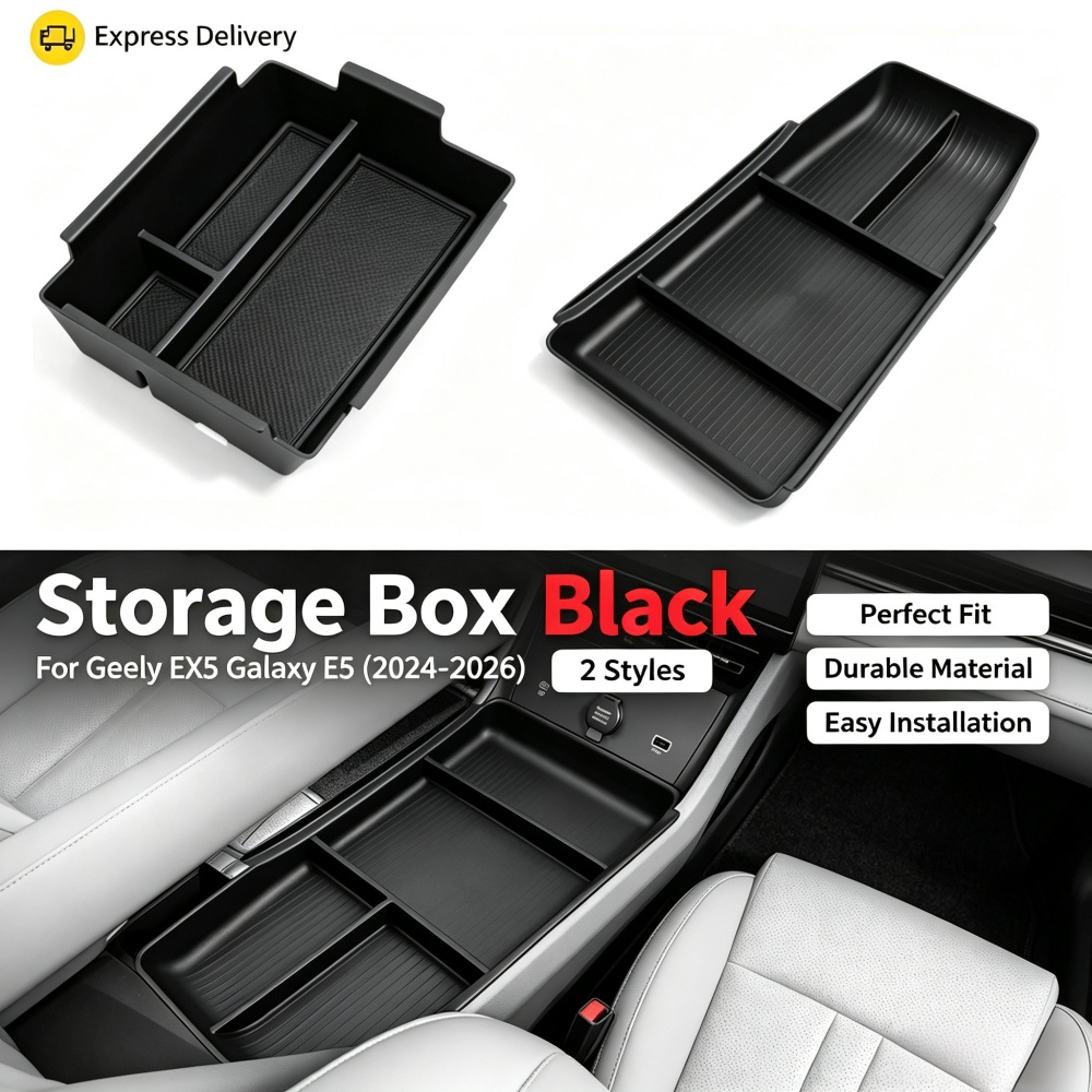 Interior Design Styles - Car Central Control Armrest Under Storage