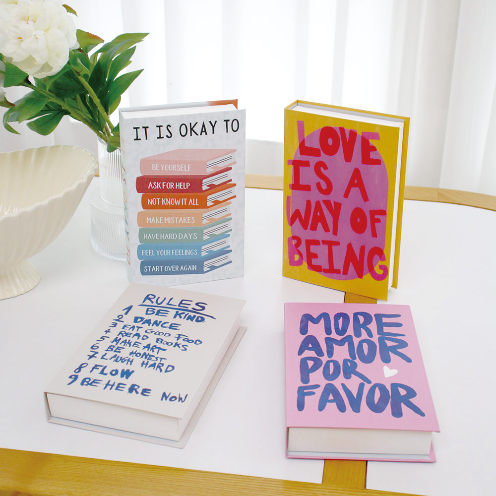 Interior Design Book - Fake Book Boxs Luxury Decoration Books