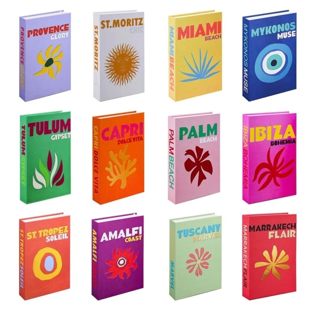 Interior Design Book - Not Open Holiday Style Fake Books