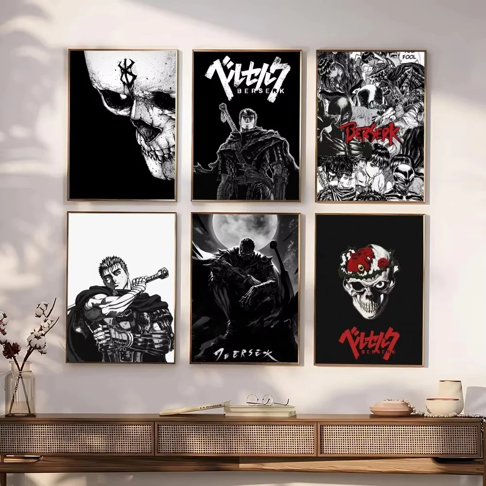 Interior Design Apartment - Anime B-berserk Poster Paper Print Home