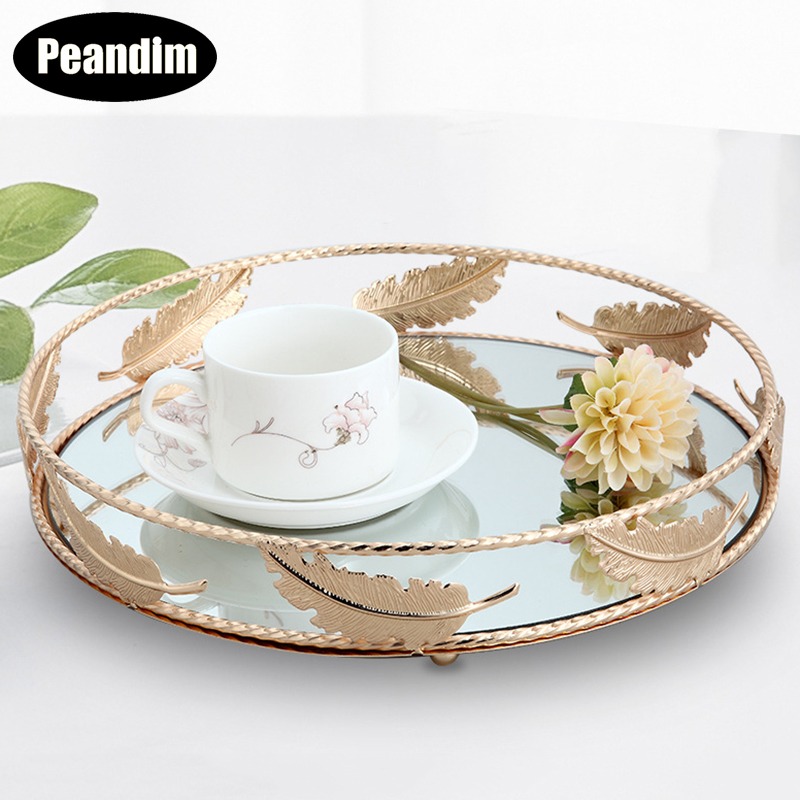 PEANDIM Minimalist Round Mirro - огляд і ціна Travertine Tray Oval