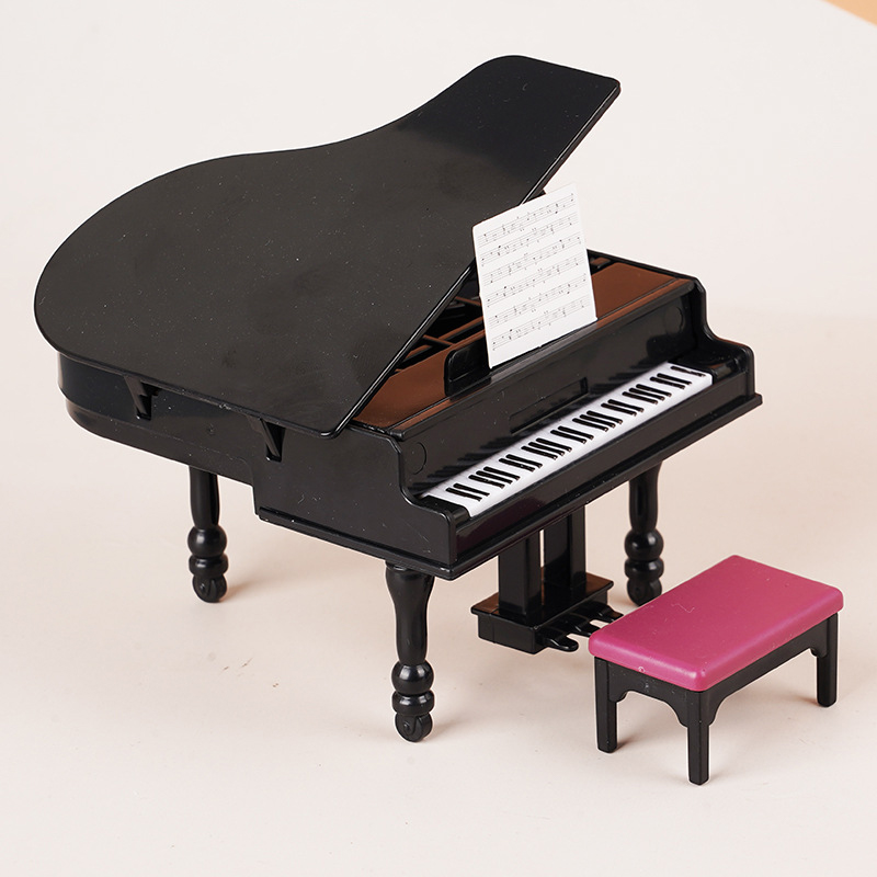 1:12 Dollhouse Miniature Piano - огляд і ціна Interior Design Living Room