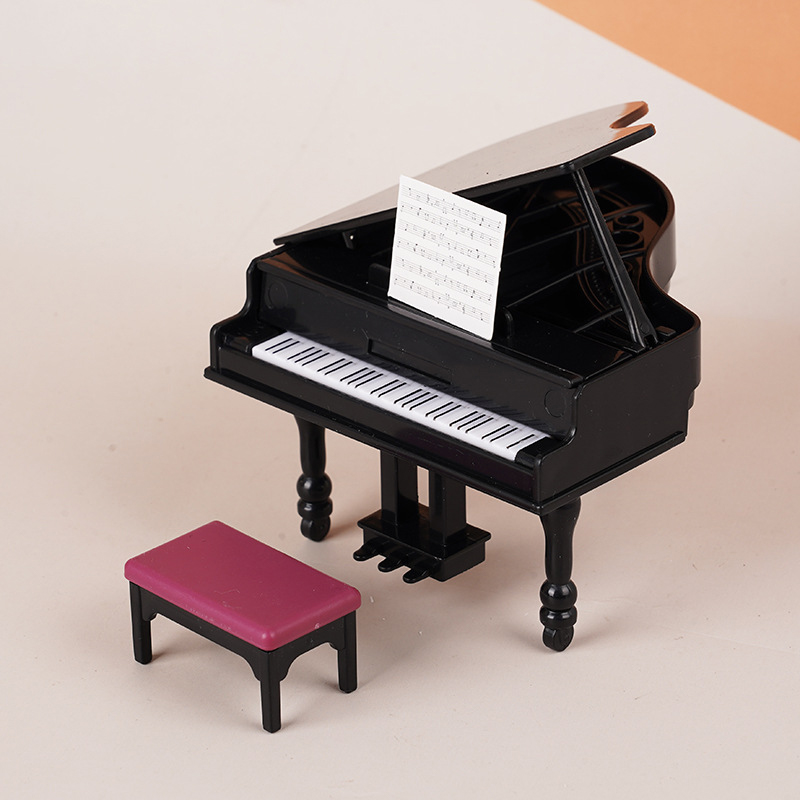 1:12 Dollhouse Miniature Piano - огляд і ціна Interior Design Living Room