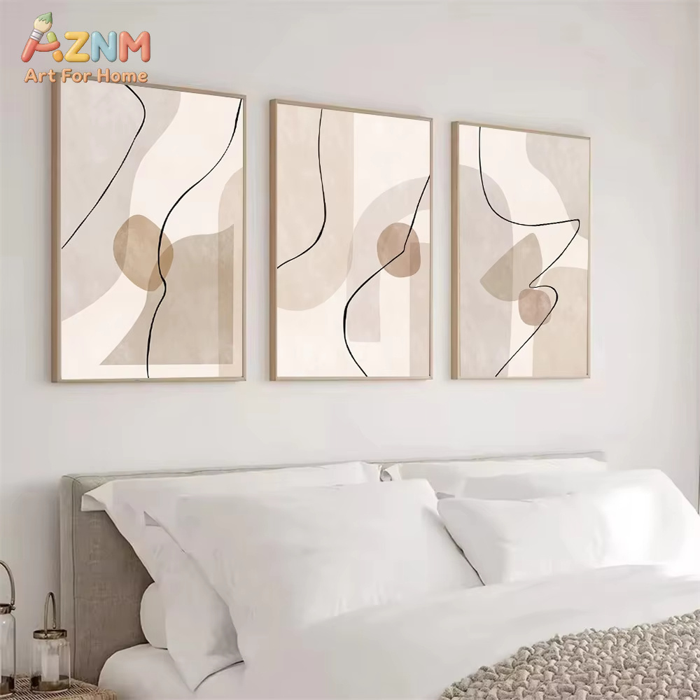 Abstract Beige Geometry Line W - огляд і ціна Interior Design Home