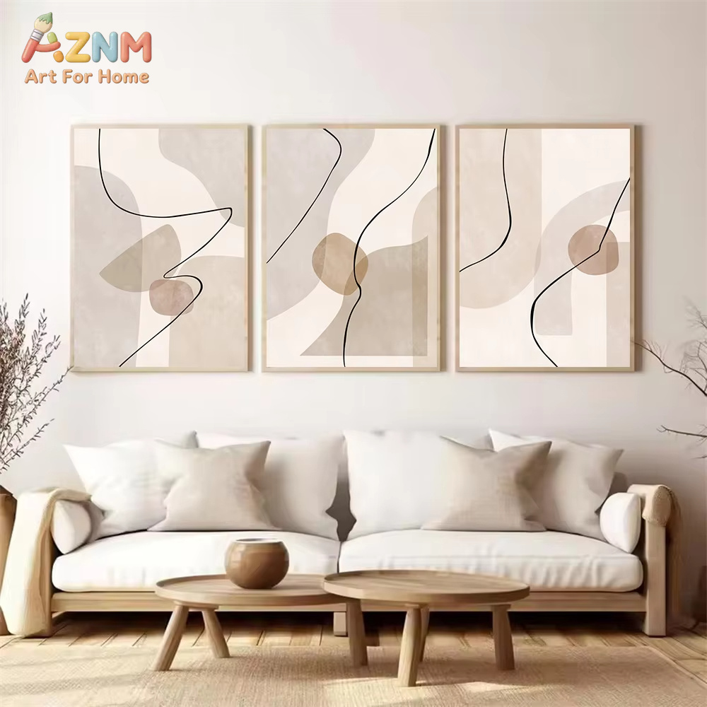 Abstract Beige Geometry Line W - огляд і ціна Interior Design Home