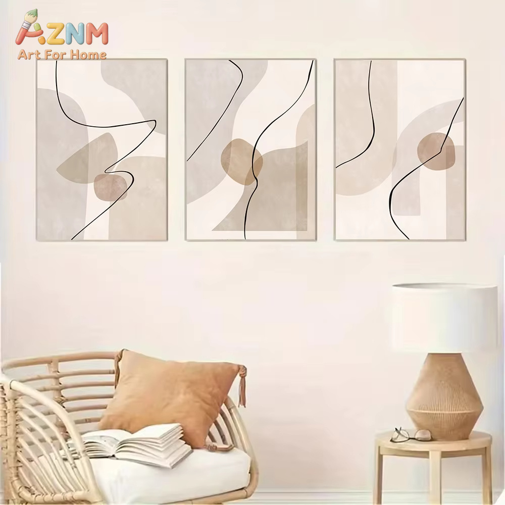 Abstract Beige Geometry Line W - огляд і ціна Interior Design Home