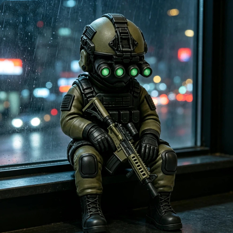 Tactical Mini Soldier Figurine - огляд і ціна Interior Design Apartment