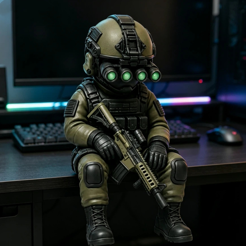 Tactical Mini Soldier Figurine - огляд і ціна Interior Design Apartment