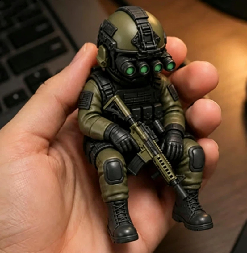 Tactical Mini Soldier Figurine - огляд і ціна Interior Design Apartment