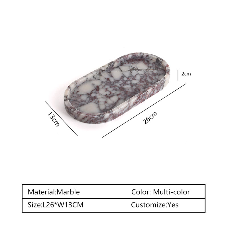 Natural Marble Tray Oval Stone - огляд і ціна Travertine Tray Oval