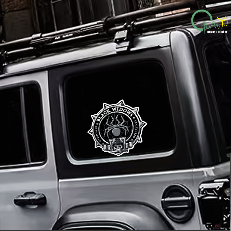 Black Widows Wallstickers Skul - огляд і ціна Interior Design Apartment