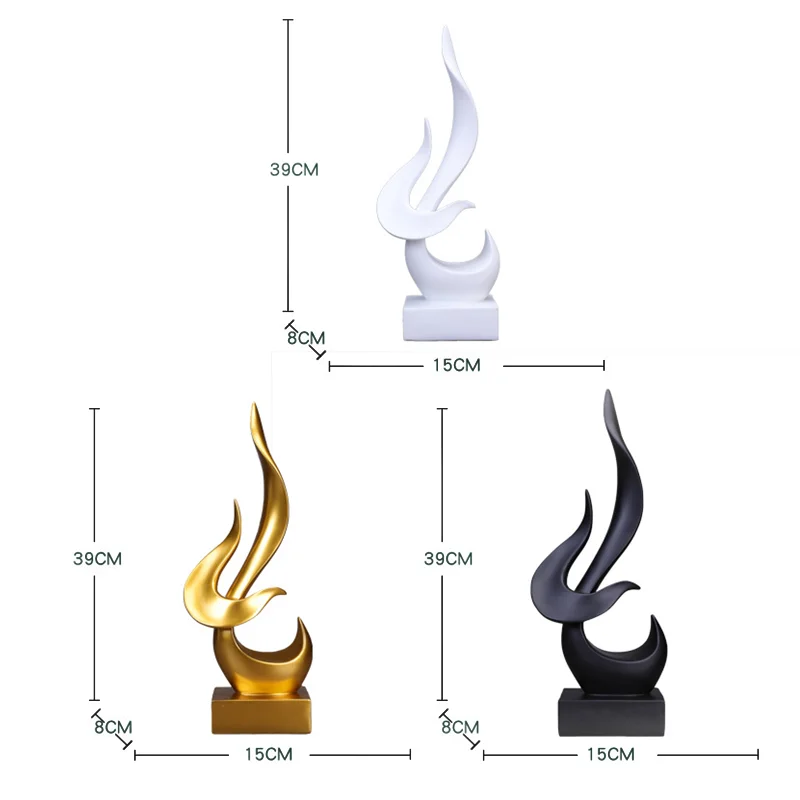 Creative Flame Bird Statues Ab - огляд і ціна Interior Design Apartment