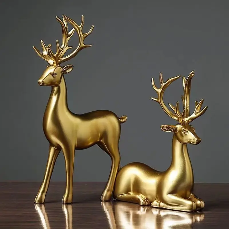 Deer Statue Standing and Sitti - огляд і ціна Interior Design Apartment