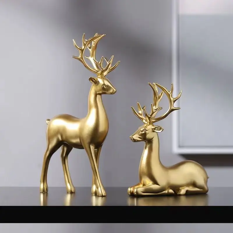 Deer Statue Standing and Sitti - огляд і ціна Interior Design Apartment