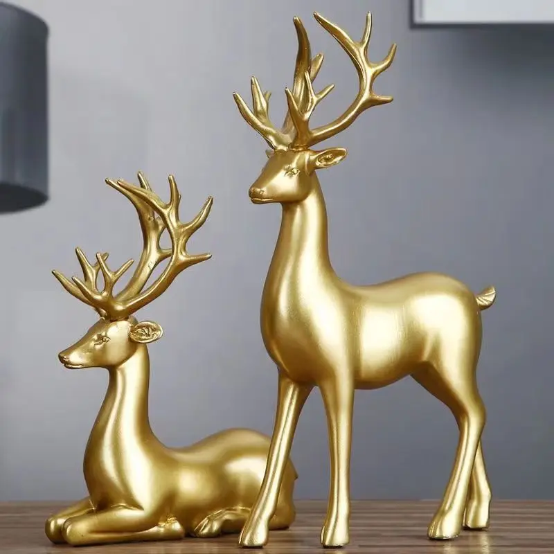 Deer Statue Standing and Sitti - огляд і ціна Interior Design Apartment