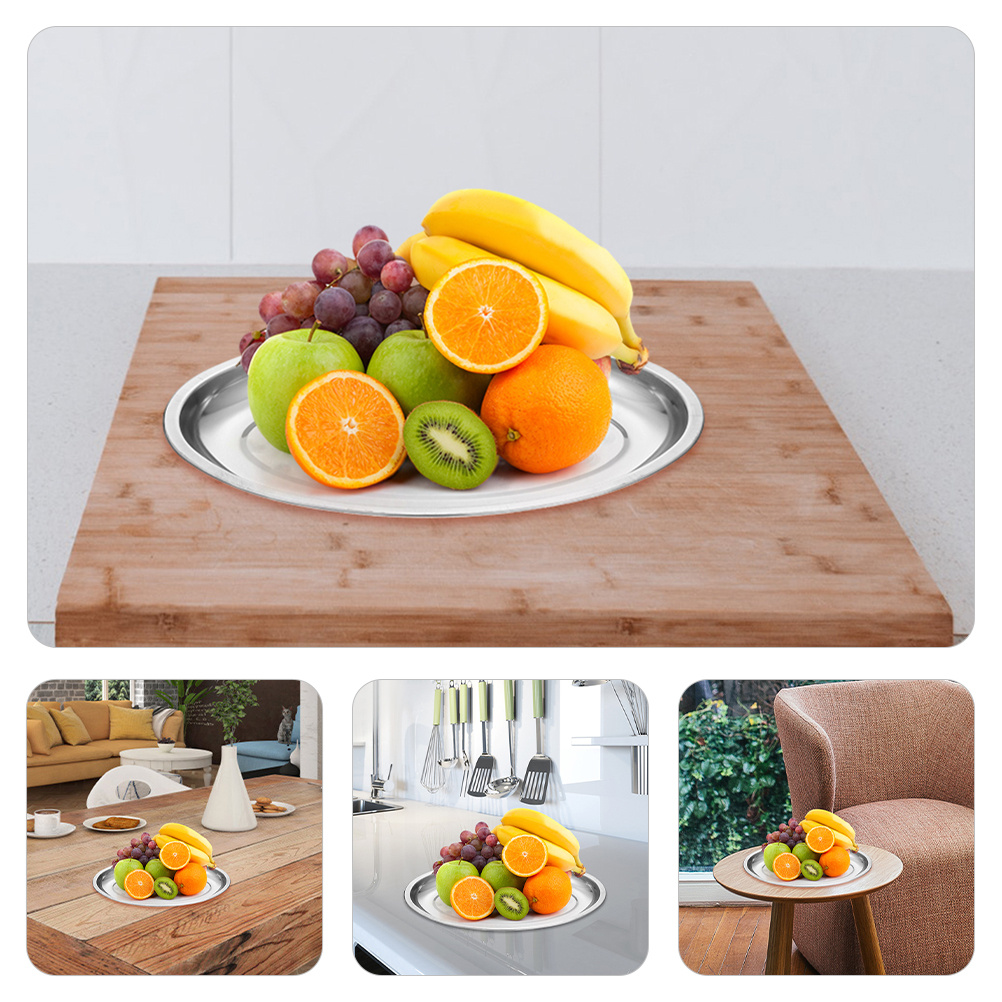 Oval Dinner Plate Stainless St - огляд і ціна Travertine Tray Oval