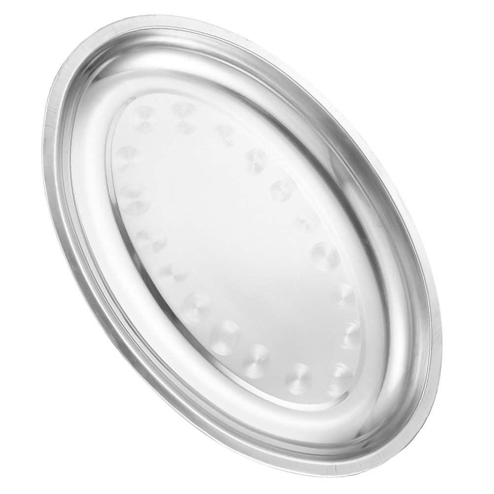 Oval Dinner Plate Stainless St - огляд і ціна Travertine Tray Oval