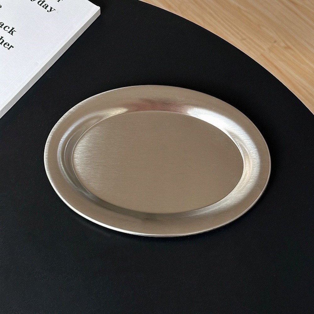 New Stainless Steel Cake Tray  - огляд і ціна Travertine Tray Oval