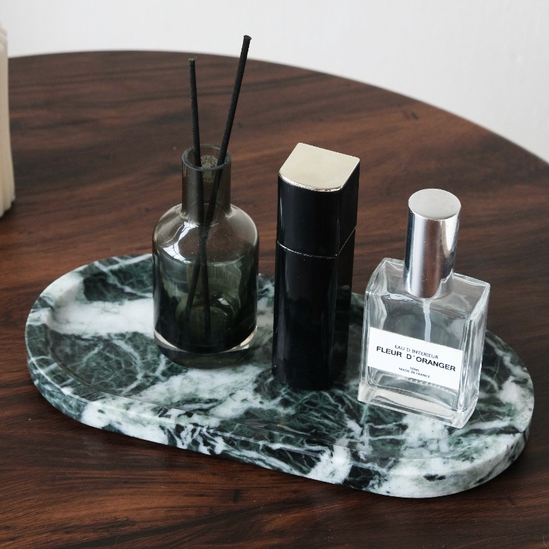 Natural Travertine Marble Oval - огляд і ціна Travertine Tray Oval