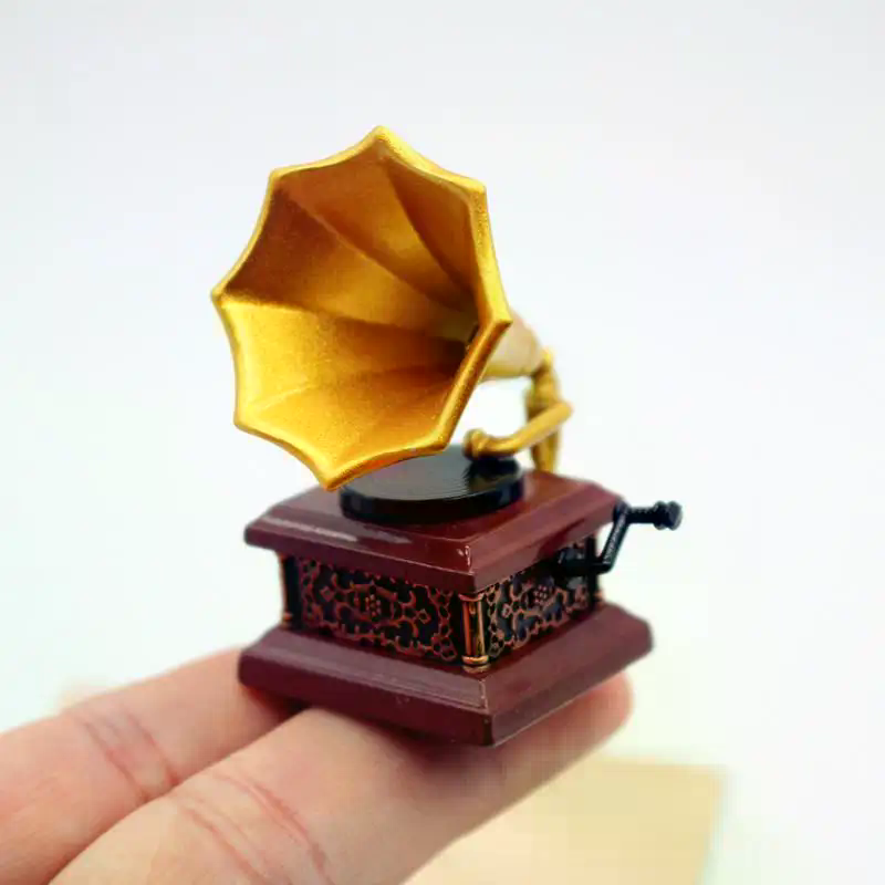 Dollhouse Vintage Phonograph M - огляд і ціна Interior Design Living Room
