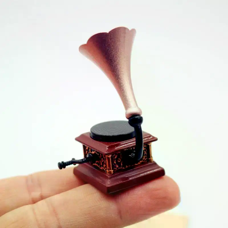 Dollhouse Vintage Phonograph M - огляд і ціна Interior Design Living Room