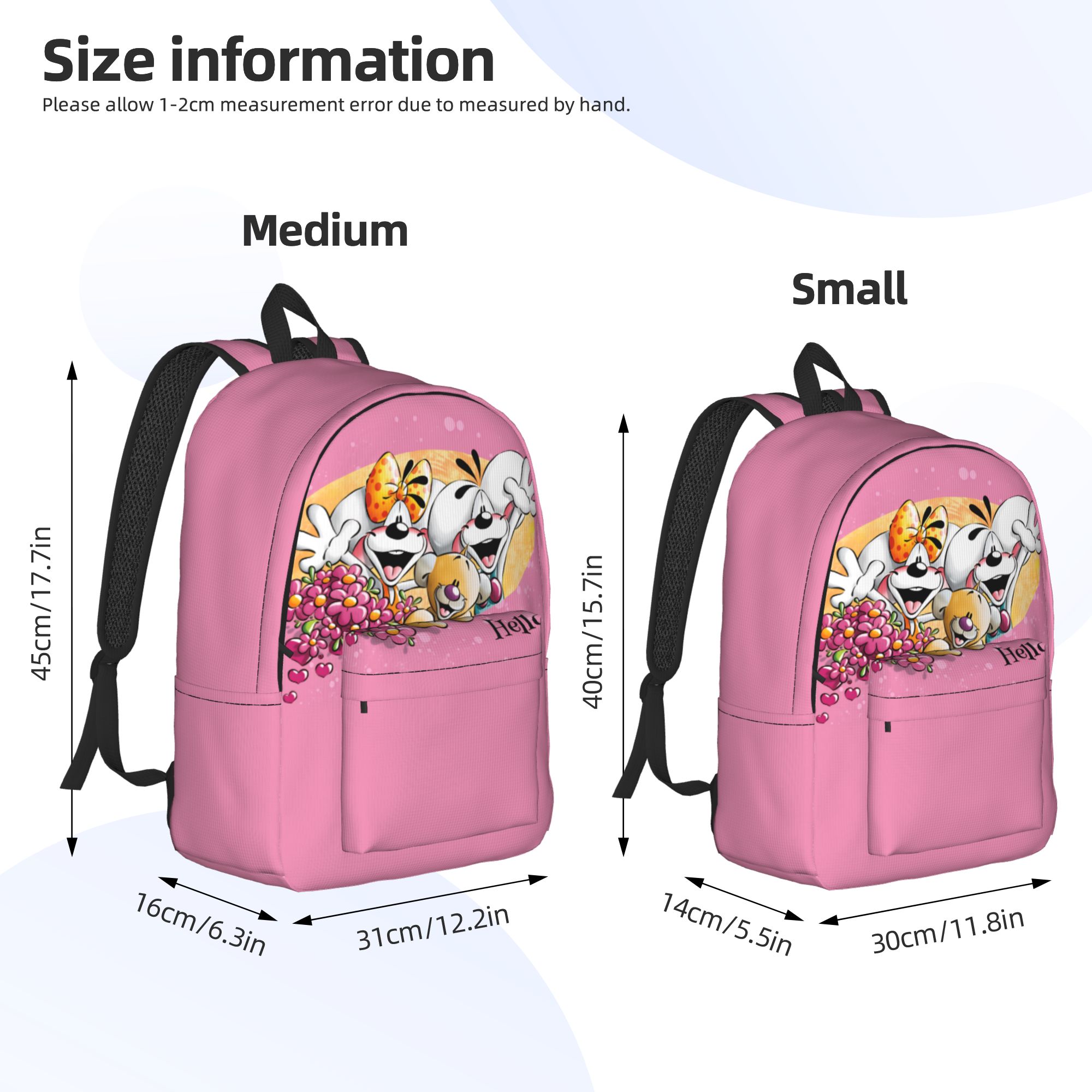 Comic Cartoons Diddl  Backpack - огляд і ціна Interior Design University