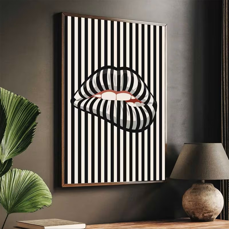 Simple and Abstract Striped Li - огляд і ціна Interior Design Home