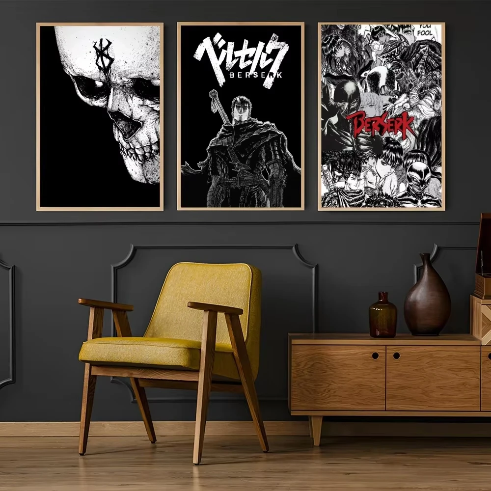 Anime B-berserk Poster Paper P - огляд і ціна Interior Design Apartment