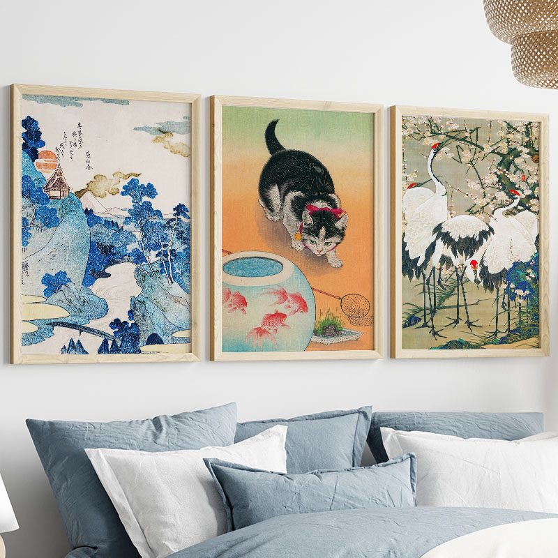 Japanese Katsushika Hokusai Ca - огляд і ціна Interior Design Home