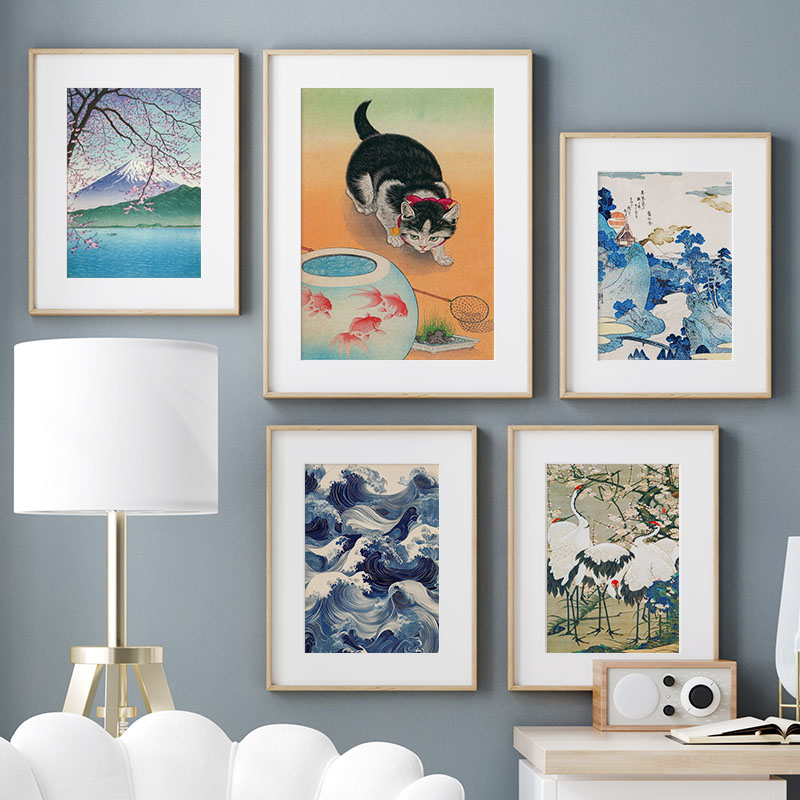 Japanese Katsushika Hokusai Ca - огляд і ціна Interior Design Home