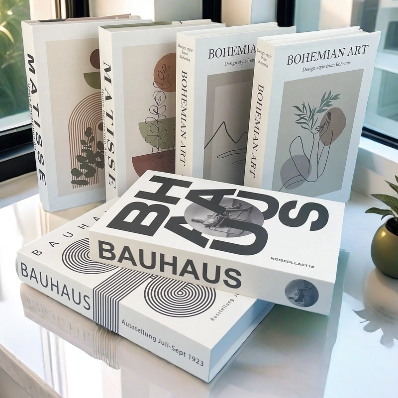 Boho Monet Decorative Books Lu - огляд і ціна Interior Design Apartment
